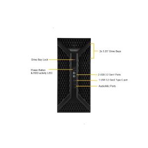 SUPERMICRO SYS-730A-1 Tower System Network Server with Intel 6346 CPU and 64GB