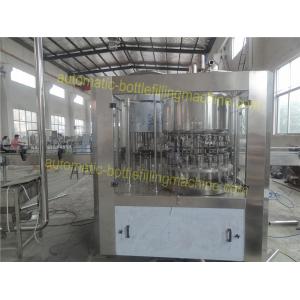 Glass Bottled Automatic Milk Filling Machine CE Approved Vacuum Negative
