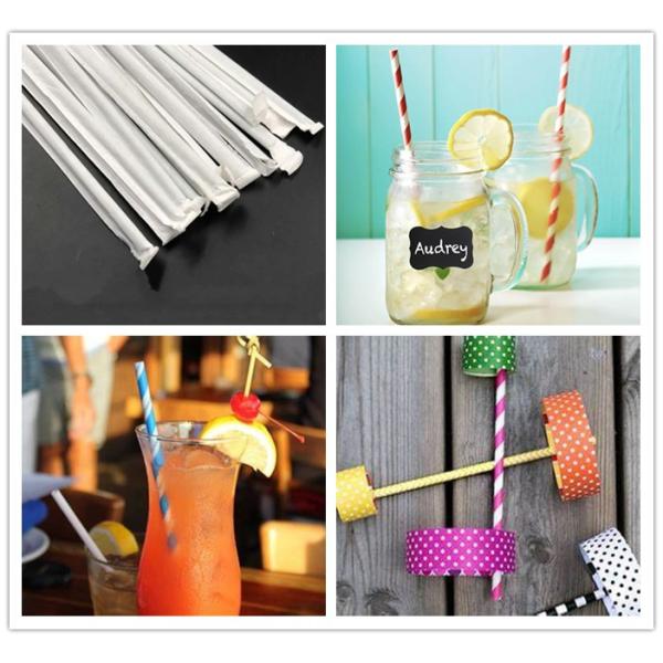 Disposable Food Grade Waterproof Straw Paper Roll For Juice Drinking Disposable Food Grade Waterproof Straw Paper Roll For Juice Drinking