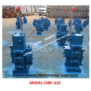 MANUAL PROPORTIONAL COMPOSITE VALVE CSBF-M-G25 FOR WINDLASS AND MANUAL