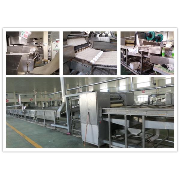 Fry Pasta Egg Noodle Making Equipment Professional With Large Capacity