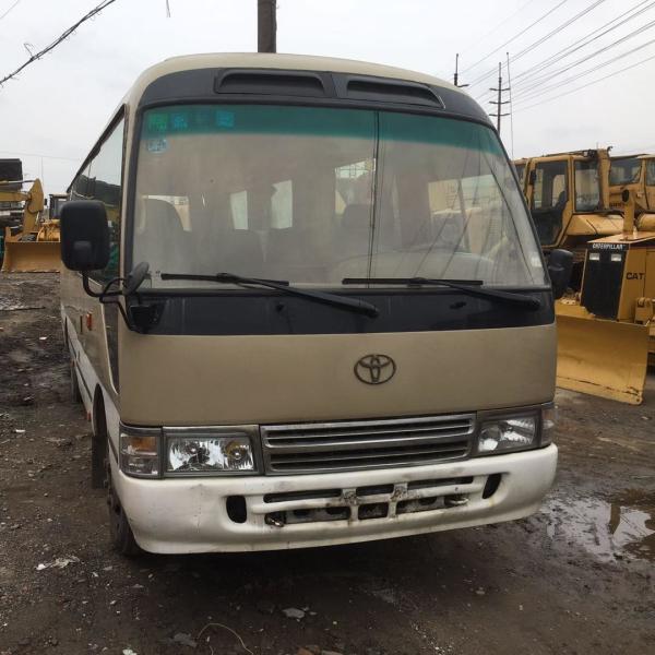 Buy 25 Passenger Used Mini Bus Dealers Toyota Coaster City Shuttle at wholesale prices