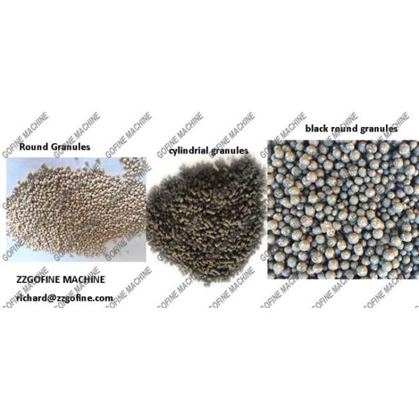 Diesel 8mm SS201 Fertilizer Granulation Equipment