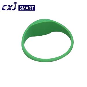 Rubber Silicone RFID NFC Bracelet Ultralight Ev1 NFC 213 OEM