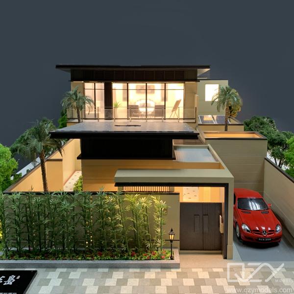 1/25 Chinese Style Villa Model China Overseas Property -Wanning Shenzhou Peninsula Project Model