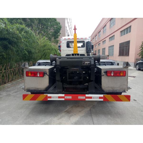 10tons 125m3 Hook And Lift Truck With DFH1180EX8 Chassis Efficient Operating