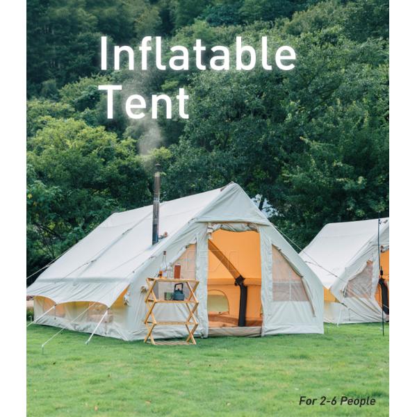 Luxury Outdoor Camping 10 Meters White 12 Sqm Large Colors Tent Inflatable Air Tent