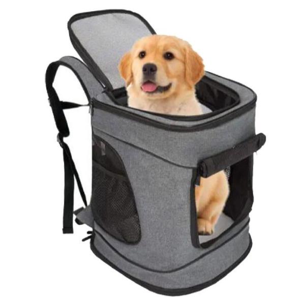 Buy Shockproof Polyester Pet Travel Backpack With Mesh Windows at wholesale prices