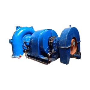 China Output Power 50KW To 5000KW Francis Hydro Turbine with Carbon Steel Q345 Spiral Case and Rated Head 50 M-120m on sale