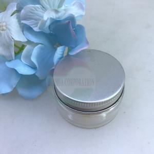 Confectionery 420ml Clear Plastic Cylinder Can with Aluminum Lid
