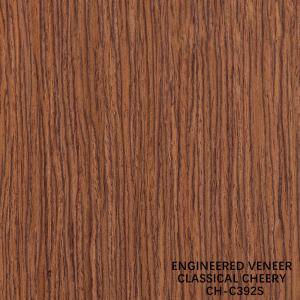 392C / 392S Recomposed Wood Veneer Dark Brown For Vintage Decoration