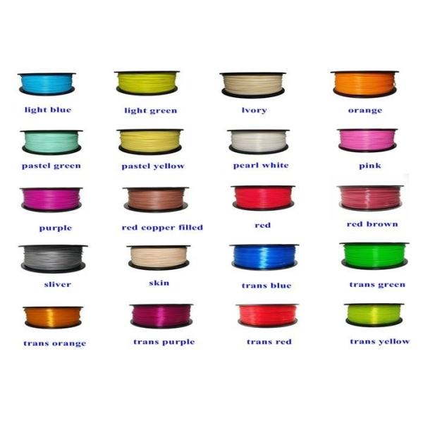 Coffee PLA 3D Printer Filament 1.75mm 2.85mm 2.2 lbs 1 kg Spool For 3d Pen