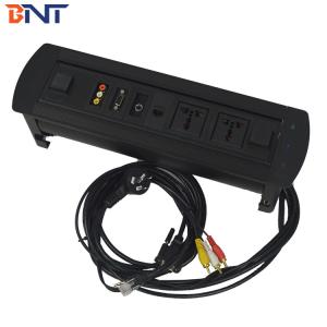 Quality With 1* VGA / 1*RJ45 Configuration Desk Flip Up Power Data Outlet for sale
