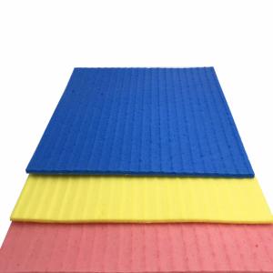 China 15x15cm Wood Pulp Kitchen Sponge Cloth Biodegradable High Absorbency on sale