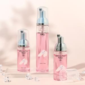 Quality White Plastic Foam Pump Bottle For Skin Care And Shampoo Products With A Cap For Packaging for sale