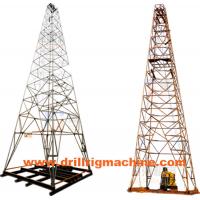 China Light Weight Drilling Rig Mast  , Oil Drilling Tower With 320KN Max Dead Load for sale