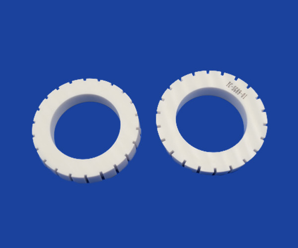 Industrial Alumina Ceramic Ring Precision Ceramic Machining High Strength
