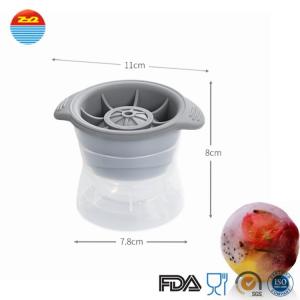 Round Sphere Ice ball Cube Maker Silicone Tray Silicon Whiskey Mold For Drinks