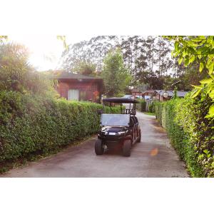 Tourist Sightseeing Electric Golf Cart For 6 Seats 48V Lithium Battery Strong