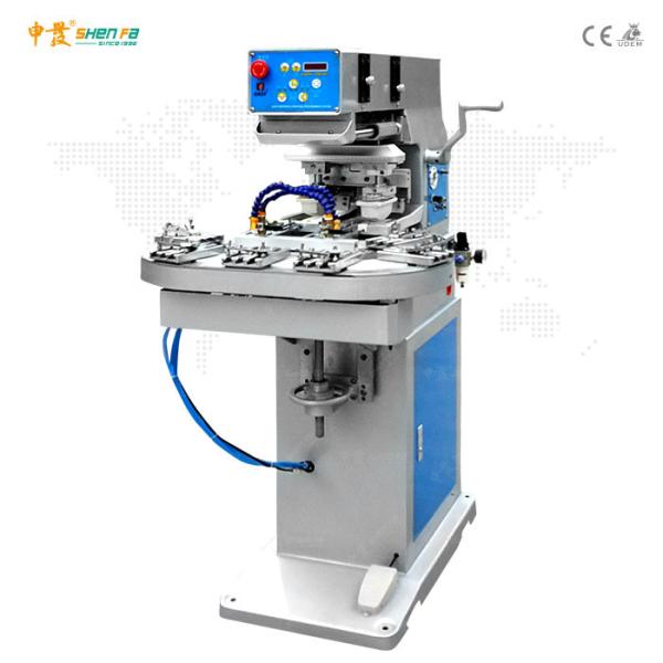 Buy 8 Station Barrels Dolls Silicon Electric Pad Printing Machine at wholesale prices