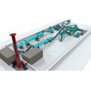 Green Fertilizer Pellet Making Machine Production Line Animal Manure Granulator