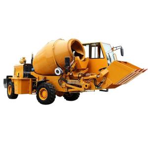 Volumetric Self Loading Concrete Mixer , Mobile Ready Mix Concrete Truck