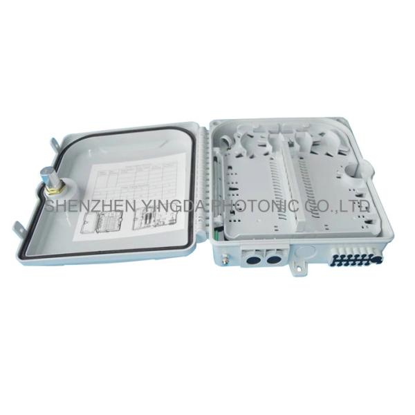 High Strength GPON 12 Fiber Optic Termination Box , Fiber Optic Splitter Box with SC/APC Adapter