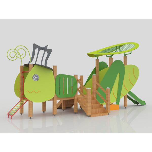Exercise Fun Plastic Childrens Climbing Frames Outdoor Playground Equipment