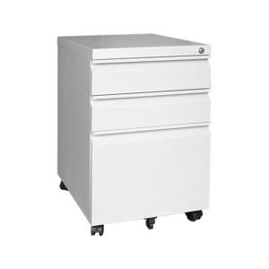 Texture Mobile Metal Pedestal Office Equipment For Storage File