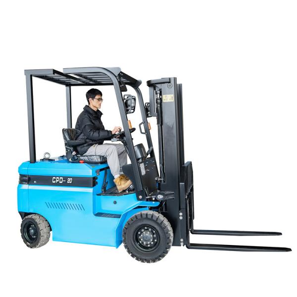 CE Certified Electric Powered Forklift 3 Ton AC Control Eco Friendly four wheel