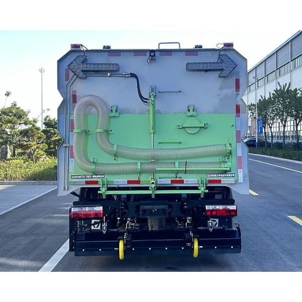 Functional Pure Electric Versatile Heavy Duty Vacuum Truck For Effective Street Cleaning