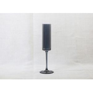 Smooth Bottom Engraved Crystal 6 Oz Champagne Flutes FDA Approved