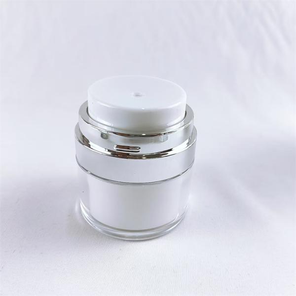 Refillable Airless Pump Bottles Travel Makeup Portable Refillable Cosmetic Cream Container
