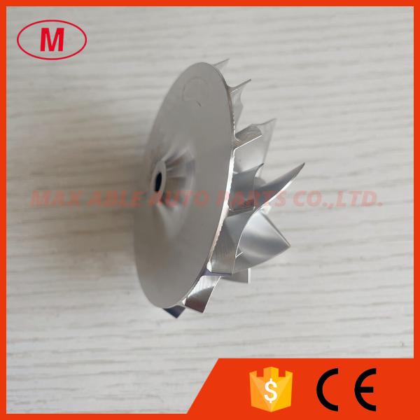 GT15-25 44.47/59.48mm 7+7blades 702549-0008 high performance turbo milling/aluminum 2618/billet compressor wheel for 724483-0003/17201-17050