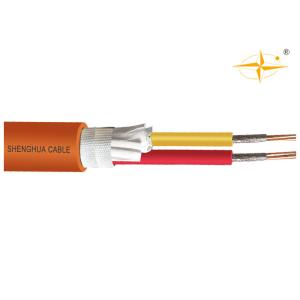 Fireproof LSZH Low Smoke Zero Halogen Cable 4 Cores IEC 60228 / IEC 60332