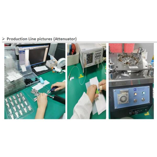 1-30dB Male to Female Fixed Optical Pad Fiber Optic Attenuator