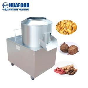 100KG Potato Processing Equipment Washing Cleaning Peeling Cutting Machine