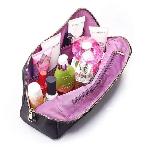 Transfer Print Women Travel Makeup Organizer Cute 10 X 3 X 8 Inches Private Label