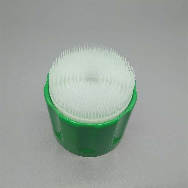 Buy Foam Cleaner Brush Cap with Integrated Dispensing & Scrubbing System for Surface Cleaners at wholesale prices
