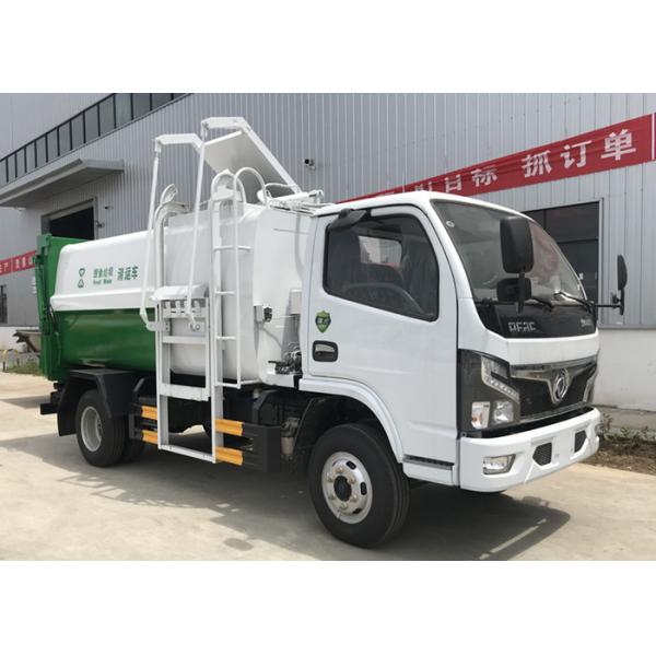 Buy Dongfeng 4X2 Side Loading Bin Waste Compactor Vehicle at wholesale prices