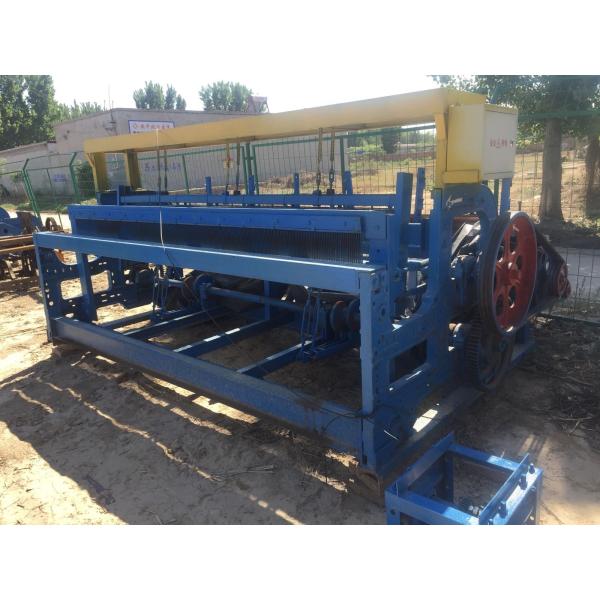 Best price 3T Weight Crimped Wire Mesh Machine 10 Mm - 120 Mm Mesh 5 - 10 Years