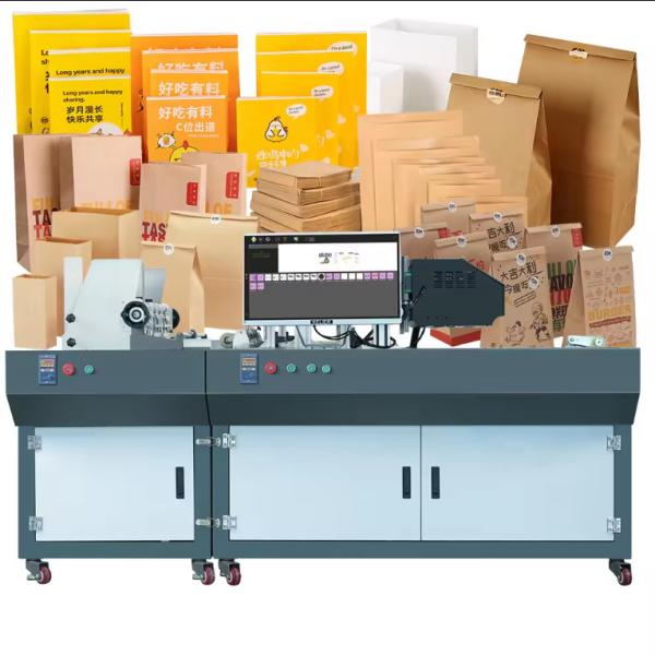 Single Pass Digital Printer For Corrugated Carton , Paper Bag , Envelope And