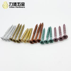Carbon Steel Cross Recessed Countersunk Head Chipboard Screws Wood Screw
