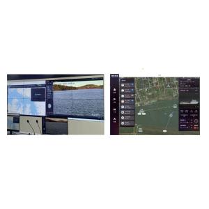 300W Water Area Surveillance Radar Solid State Multi Dimensional Water