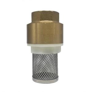 Bellows Globe Tubular Vertical Brass Spring Check Valve