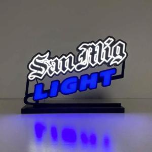 Quality Satom Counter Top Advertising Beer Brand Neon Led Signs for sale