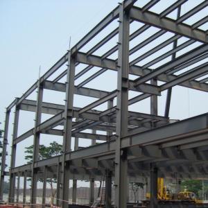Customized Prefab Steel Warehouse Building with Sandwich Panel