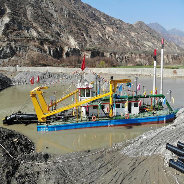 Shijiazhuang Sand Pump Cummins Diesel Engine Cutter Suction Dredging Equipment