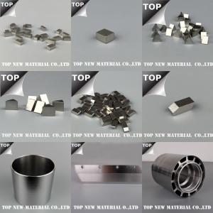 Timber Industry Cobalt Chrome Alloy Saw Tips High Temperature Resistance Silver