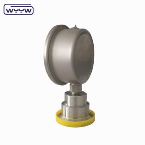 high quality measuring instrument diaphragm seal silicone oil pressure gauges